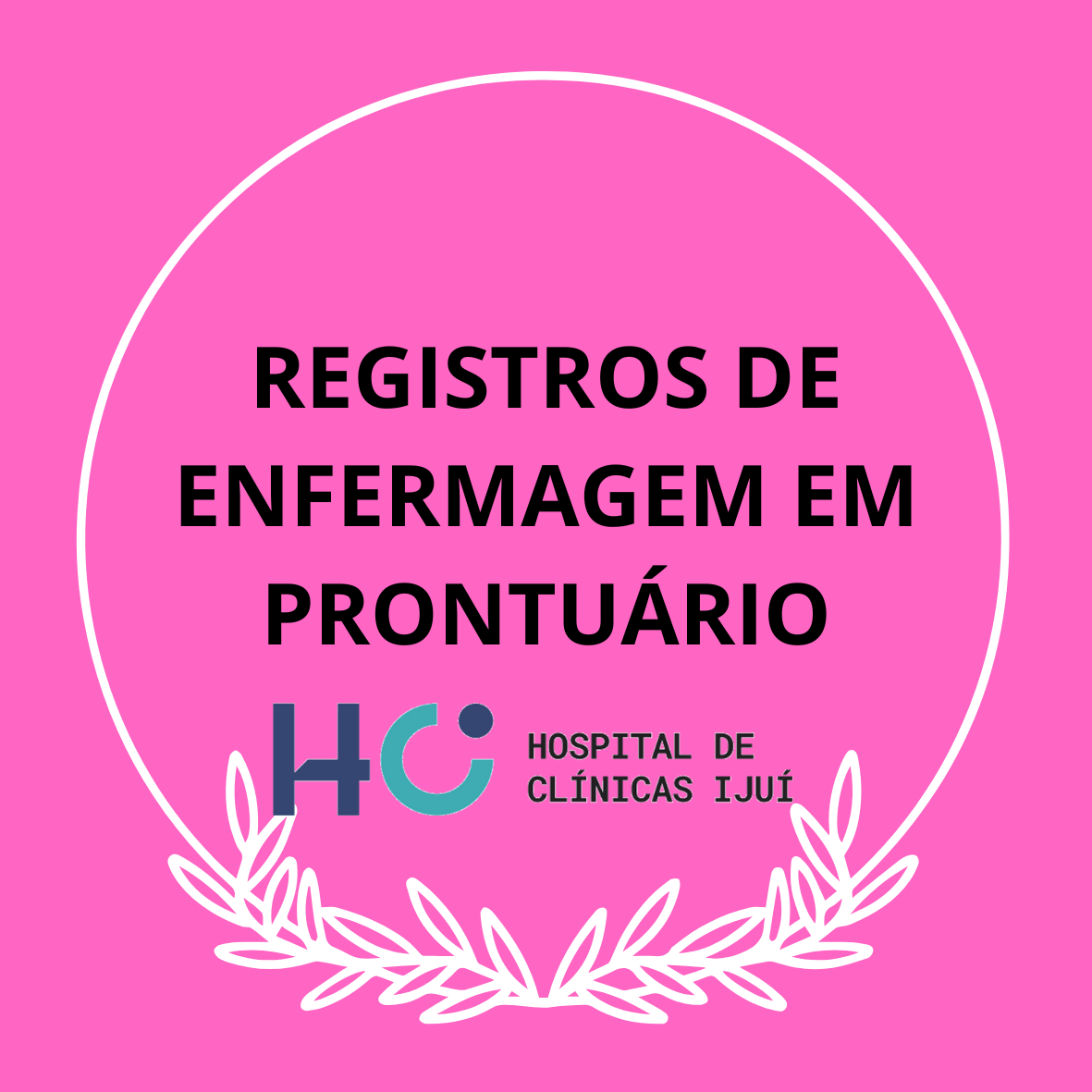 REGISTROS DE ENFERMAGEM EM PRONTUARIO - T. PRESENCIAL